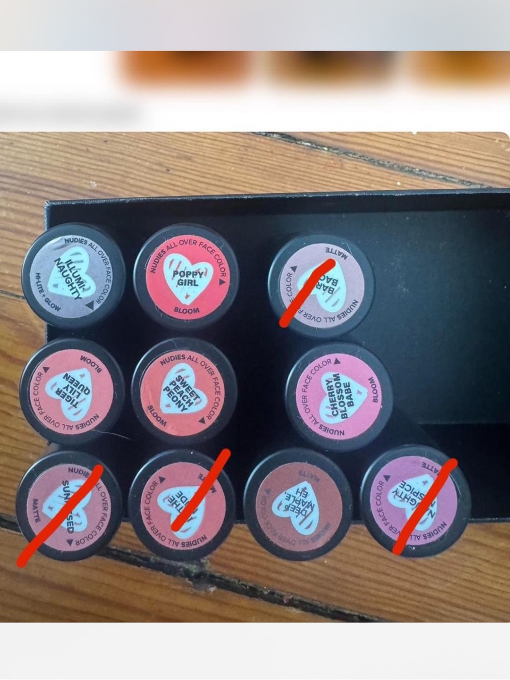 Nudestix all over face color